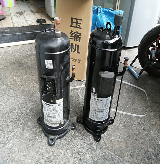 乳源中央空调压缩机的更换维修